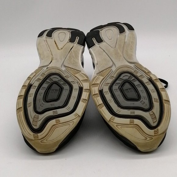 Nike Mens LunarGlide 7 Lace Up Sneakers‎ Black White Low Top Round Toe 8.5 - Picture 5 of 10